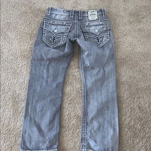 Rock Jeans 32 -Straight hardly worn